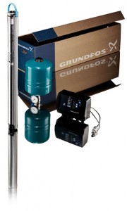 Grundfos SQE constant pressure system